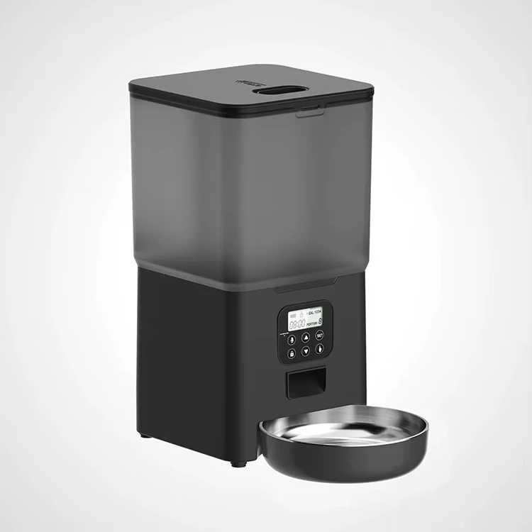 

Portable Dog Feeder with Voice Recording and Timer Waterproof Auto Portion Control and Rechargeable