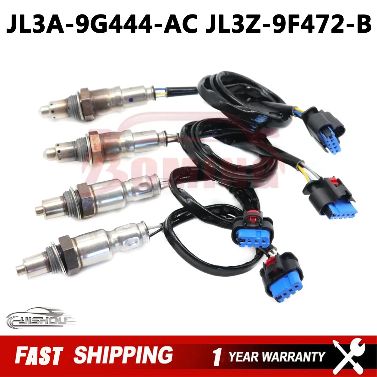 

4PCS Upstream&Downstream JL3A-9G444-AC JL3Z-9F472-B O2 Oxygen Lambda Sensor For 2018-2020 Ford F-150 5.0L JL3Z9F472B JL3A9G444AC