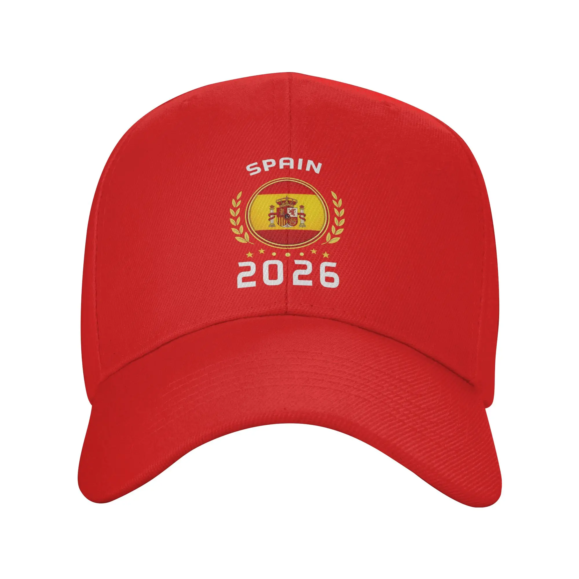 Men Women Spain Football 2026 Outfits Baseball Cap  Snapback Hat Vintage Formal Wear Adjustable
