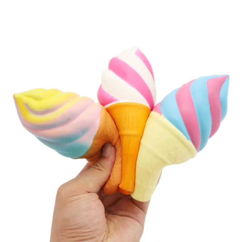 Squishy slow rebound ice cream simulation food children\'s pinch and pressure relief puzzle toy