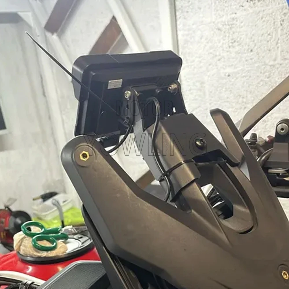 

Аксессуары для мотоциклов Ducati Multistrada V2/S 1200/1260/950/S Enduro Pro: кронштейн для GPS-навигатора и телефона с поддержкой USB-зарядки