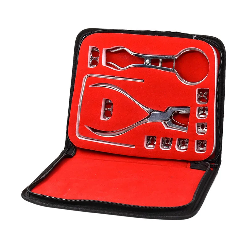 Low price 1 Set Dental Dam Hole Puncher Set Puncher Pliers for Dentist Dental Dam Perforator Dental Rubber Dam Puncher O