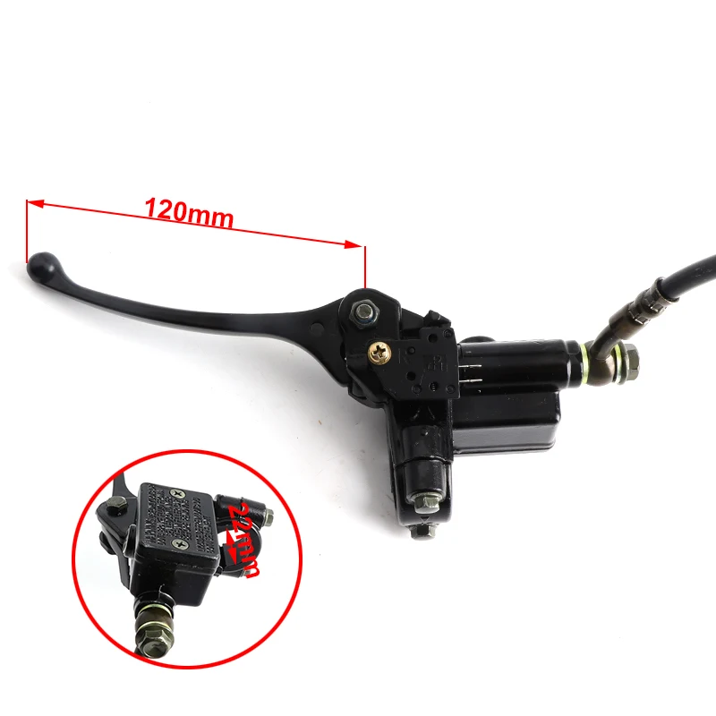 Front Disc Brake Master Cylinder Caliper Assembly For 50cc 70cc 90cc 110cc 125cc SSR Apollo Taotao Chinese Dirt Pit Bike Parts