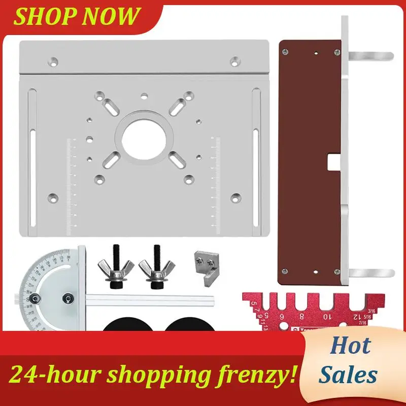 

AB31-Woodworking Engraving Machine Lifting Table Kit Lifting Table Electric Milling Chamfer Slotting Trimming Flap Machine Hand