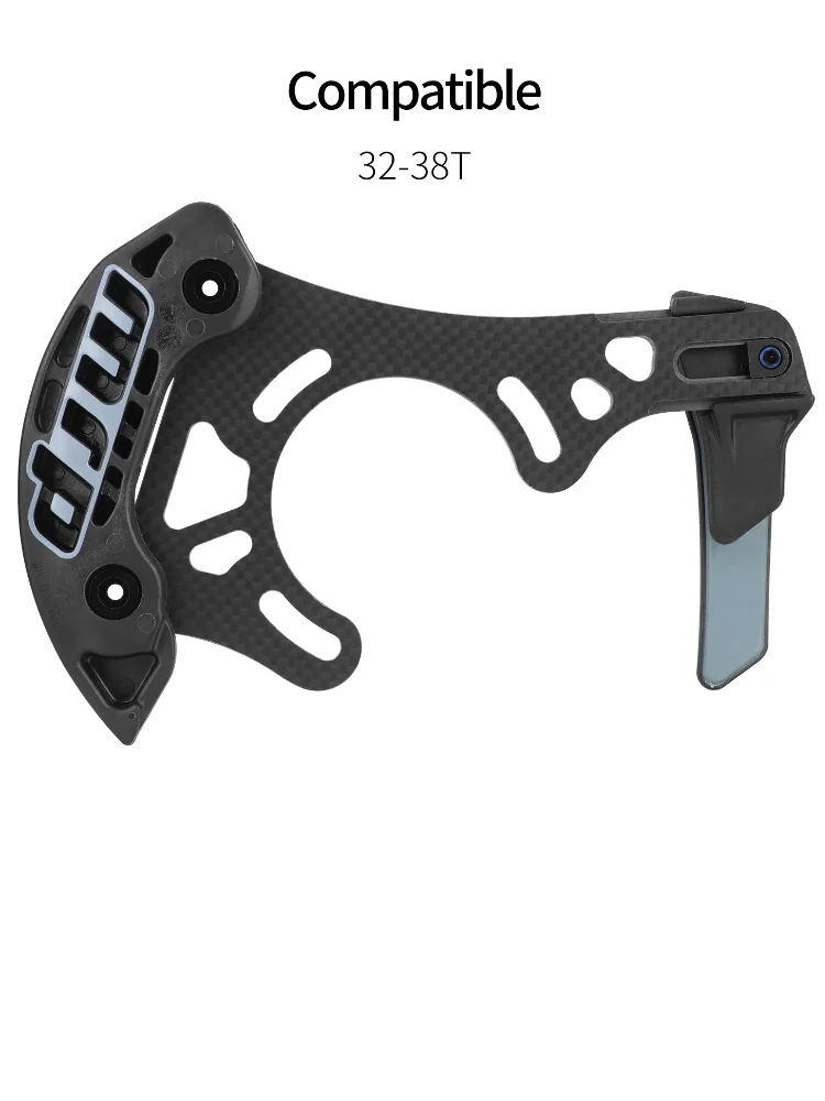 AliExpress MTB Carbon Fiber Bicycle Chain Guide 32-38T Off-road Single Chainring Chain Stabilizer AMGV2 Guide Chain