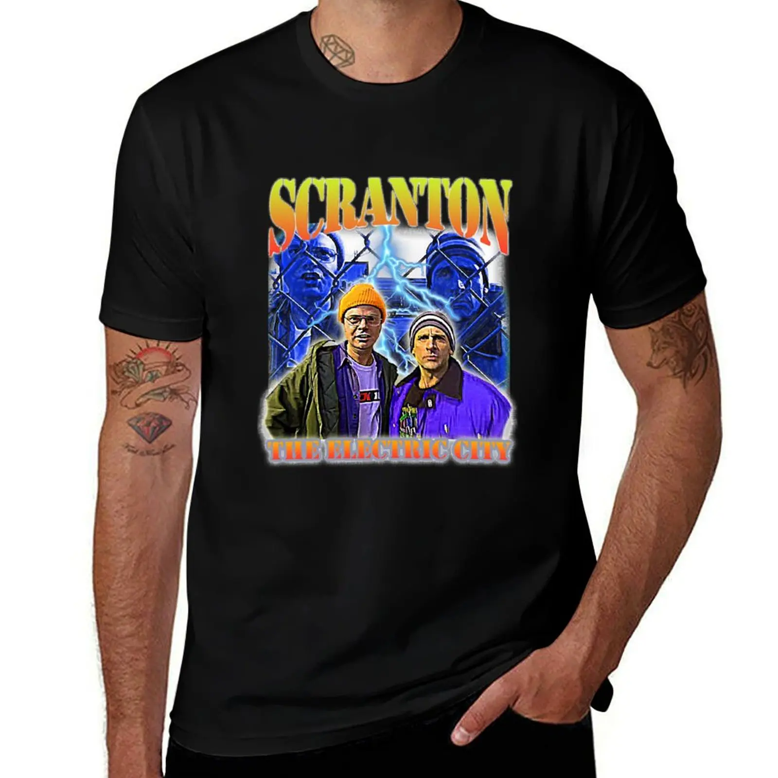 

Scranton The Electric City Classic T-Shirt printed t shirts for man cotton t shirt man T-Shirt