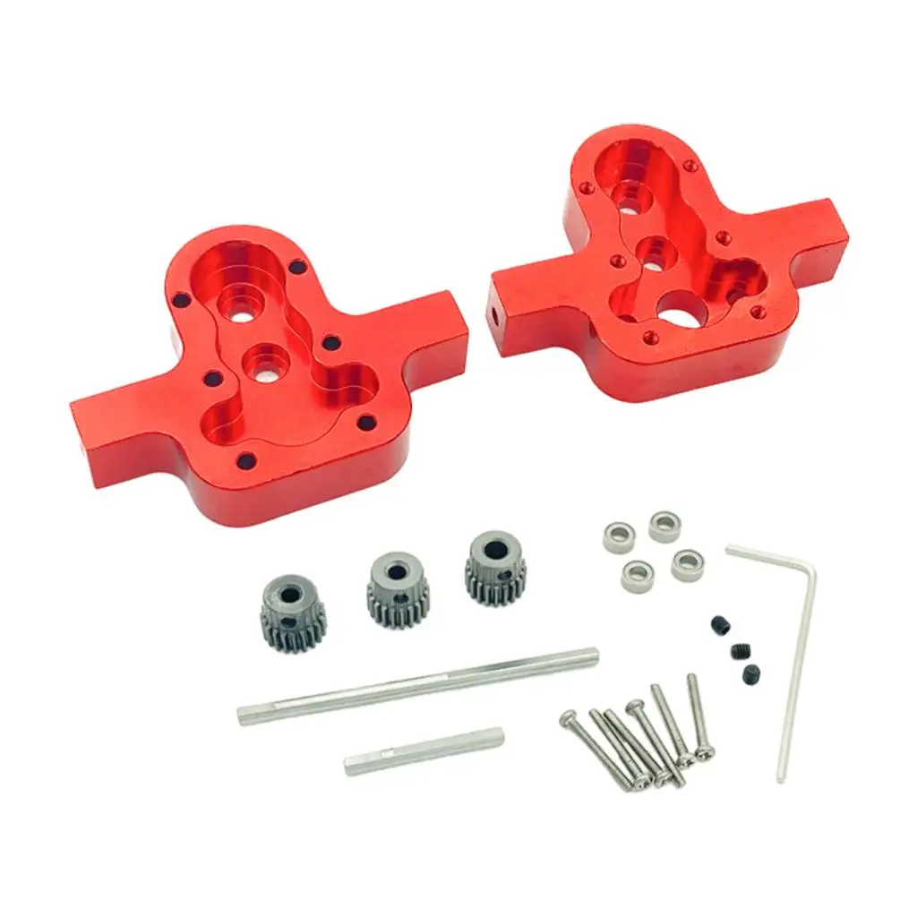 

1/12 Sclae D90 Transfer Case Black Metal Replacement for High Performance RC Car 1/12 D90 D91 D96 MN98 99S