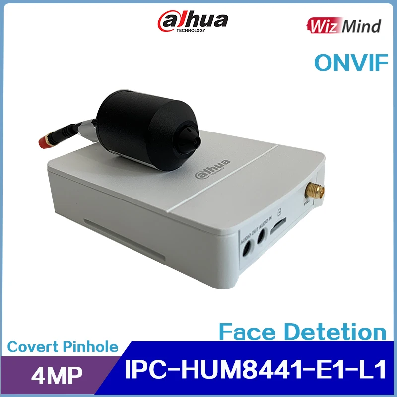 Dahua Camera-KIT IPC-HUM8441-E1 4MP bank Covert Pin hole camera Network DH-IPC-HUM8441-E1L1 IPC-HUM8441-E1-L3 Upgraded version