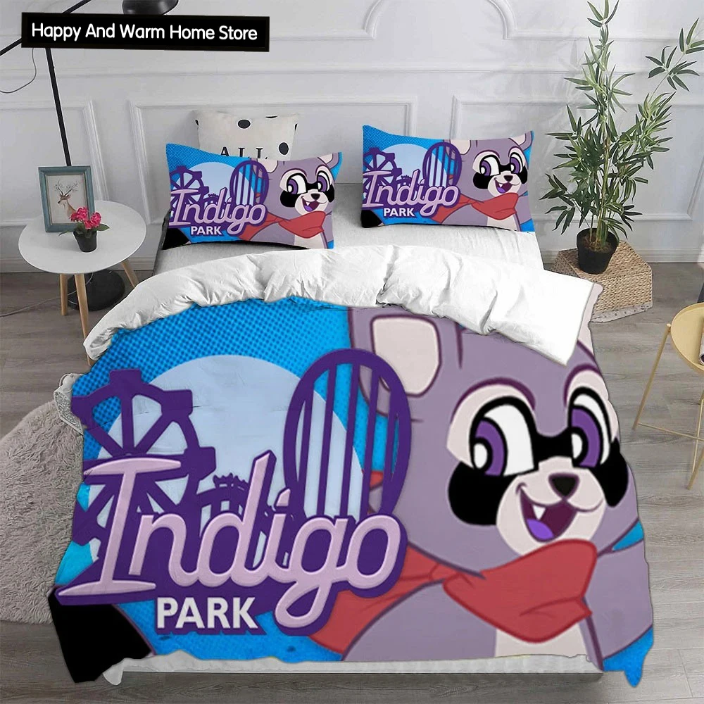 New Indigo Park Bedding Sets Comforter Quilt Bed Cover Duvet Cover Pillow Case 2-3 Pieces Sets Bedroom Decoration Home Textiles