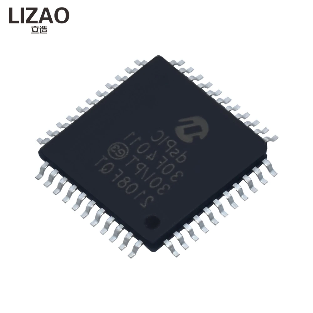 LIZAO DSPIC30F4011-30I/PT TQFP44 16-Bit Digital Signal Controller High-Performance MCU for Industrial Control