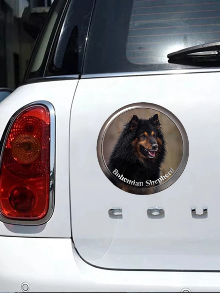 21931# Various Sizes Car Sticker Bohemian Shepherd Self-adhesive Decal Waterproof Auto Decors on Bumper Rear Window