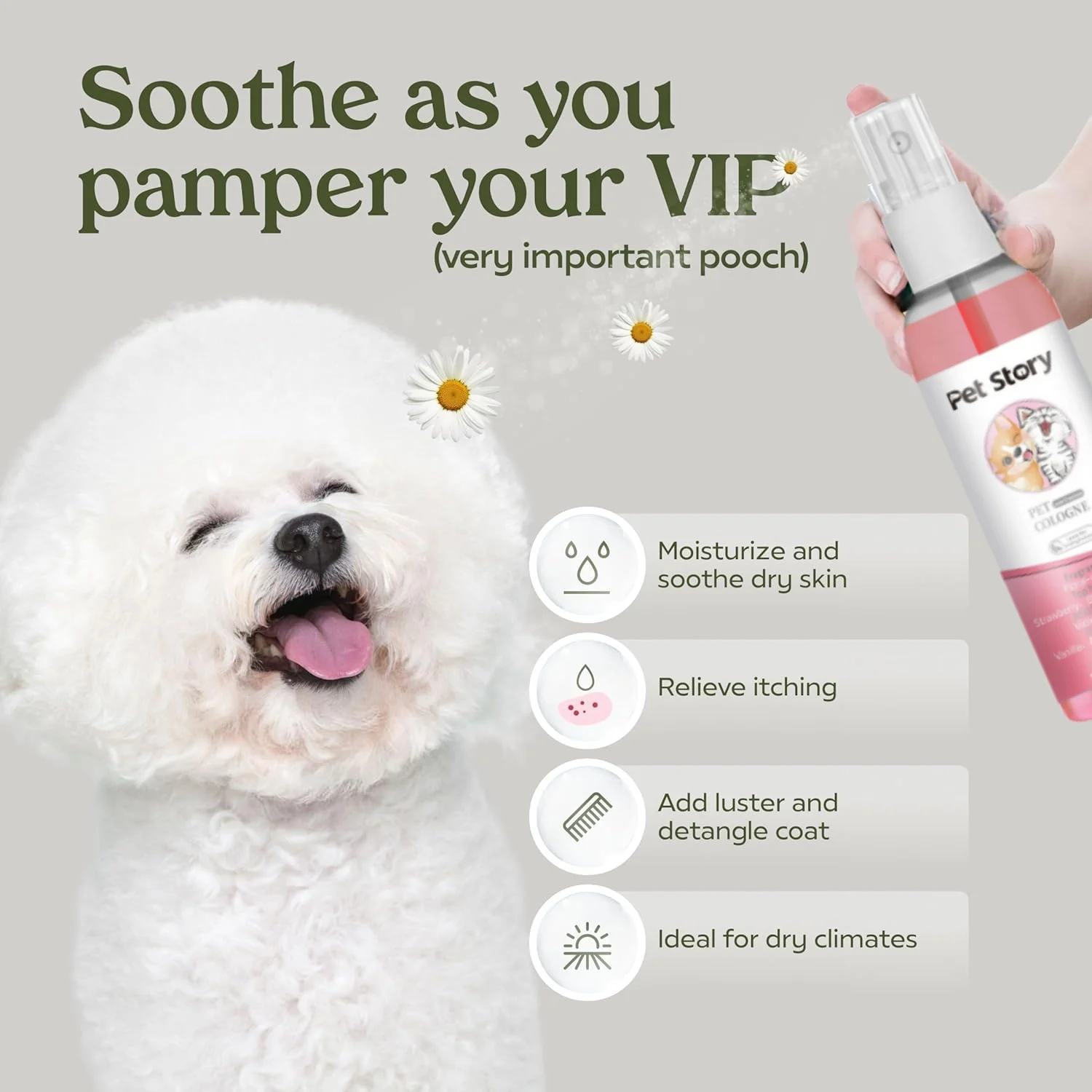 Pet Cologne Spray - 100ml Bez okrucieństwa Perfumy dla zwierząt