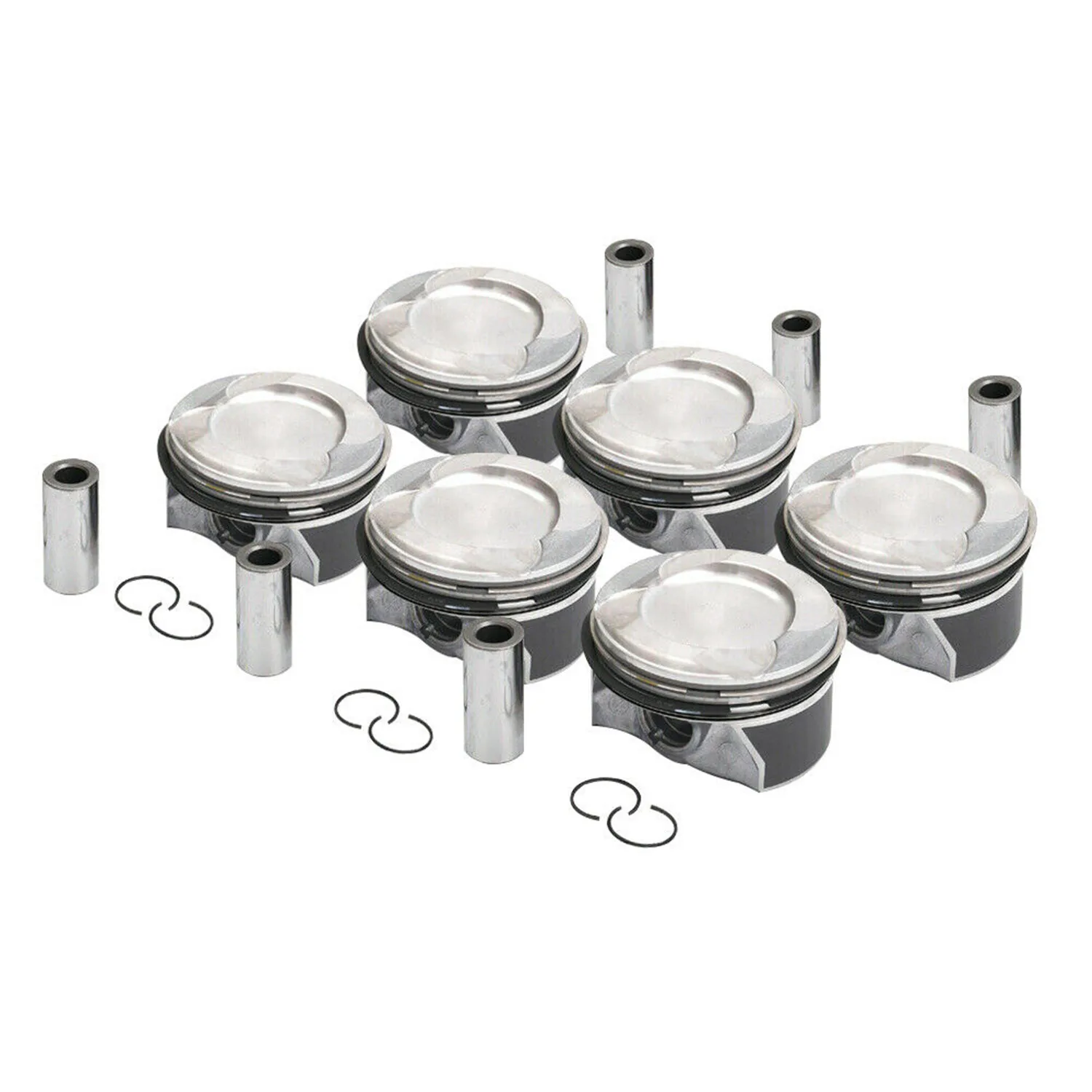 Engine Pistons Rings Φ88mm For Mercedes-Benz W205 W212 X166 E400 M276 3.0T V6 DOHC Turbocharged Engine 2760300700 2760306517