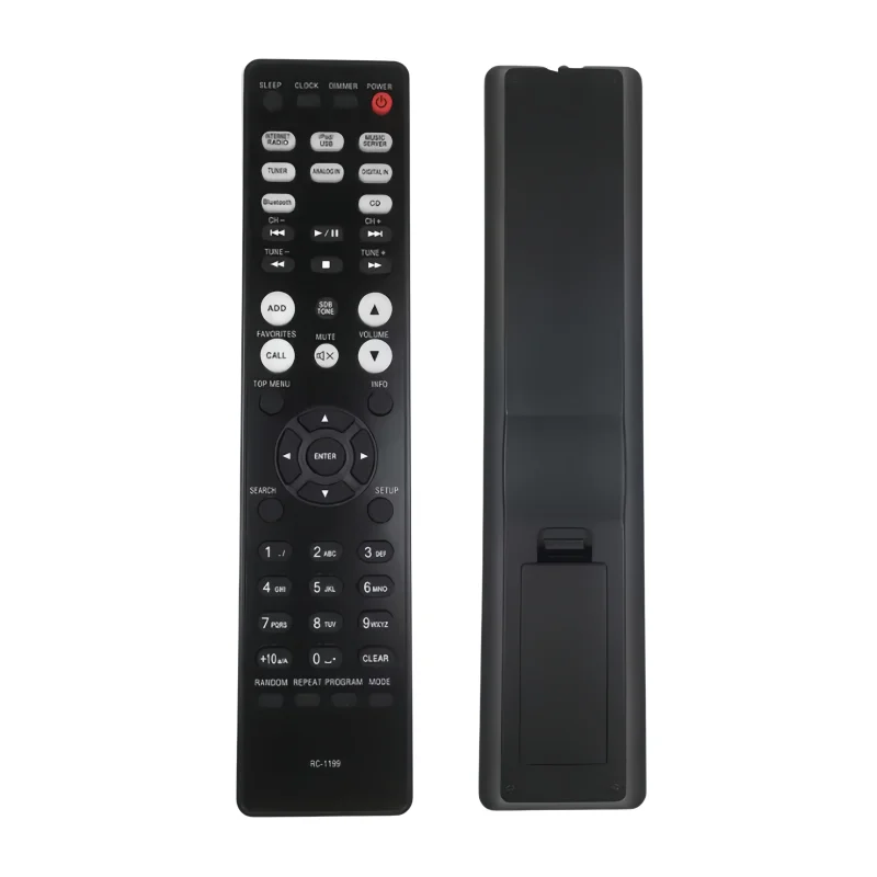For Denon AV Receiver Remote Control RC-1199 Compatible with RCD-N7 RCD-N8 RCD-N9 DRA-N5 RC-1154 - Replacement IR Control
