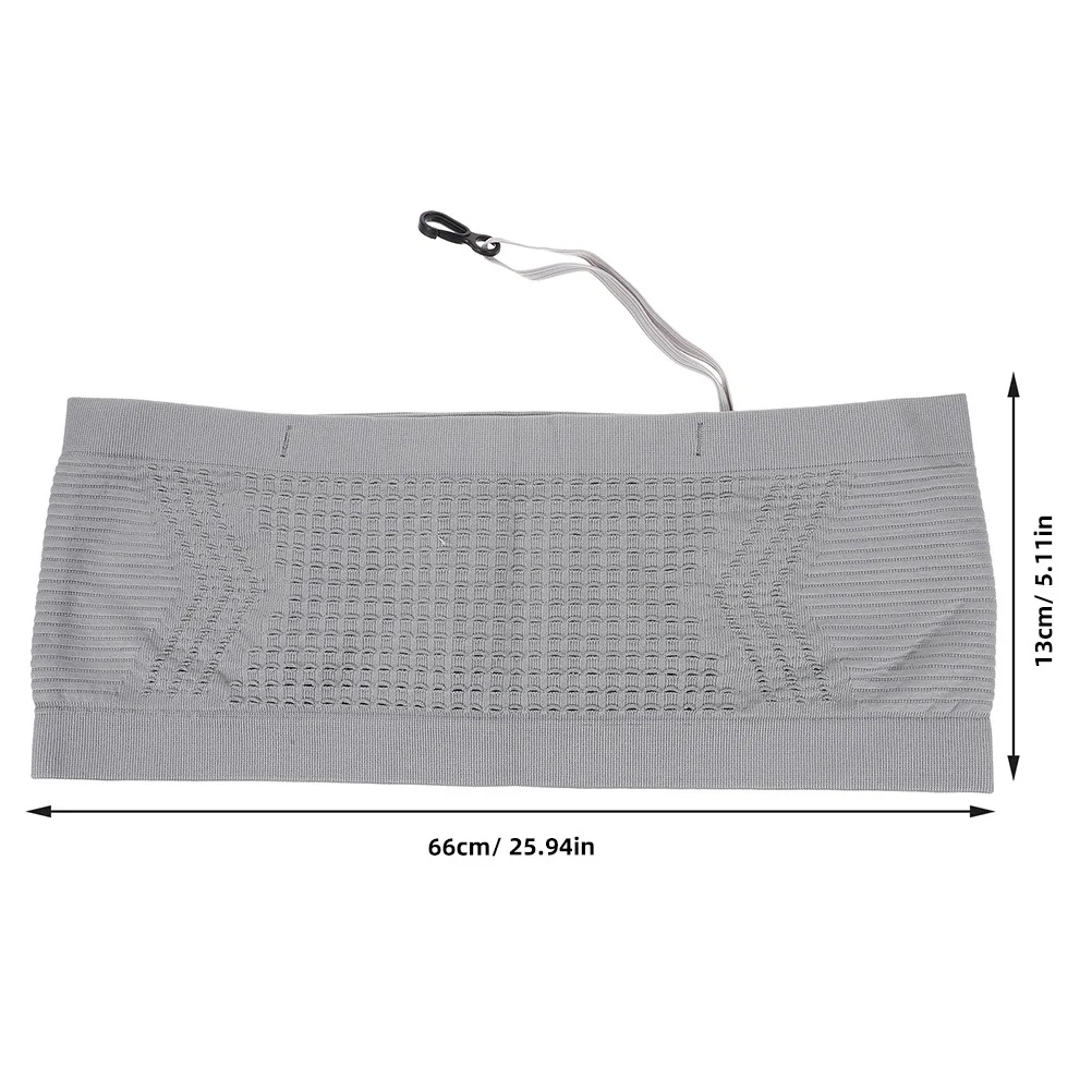 Running Waist Belt Pack Scratch Resistant Nylon Fanny Pack for Men Women Outdoor Hiking Camping Breathable Phone Bag