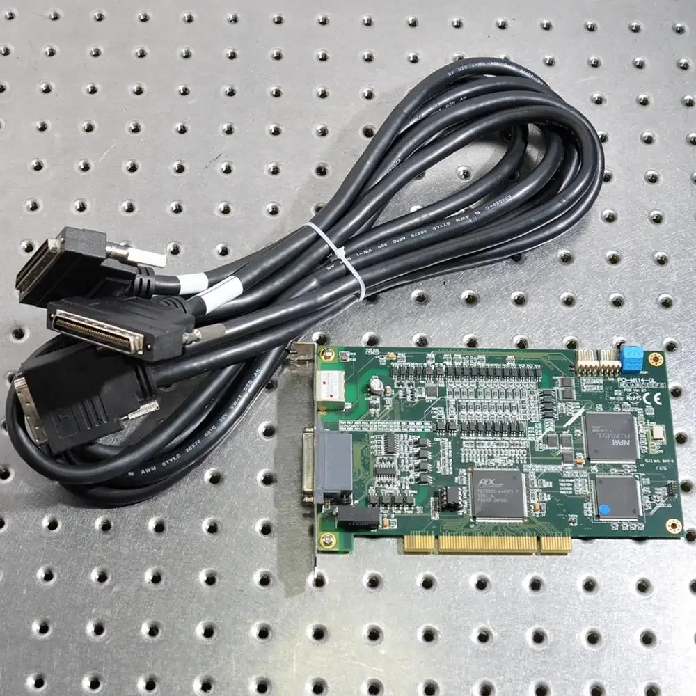 ADLINK ADLINK PCI-M114-GL PCB Ver.2.1 motion control card acquisition card cable