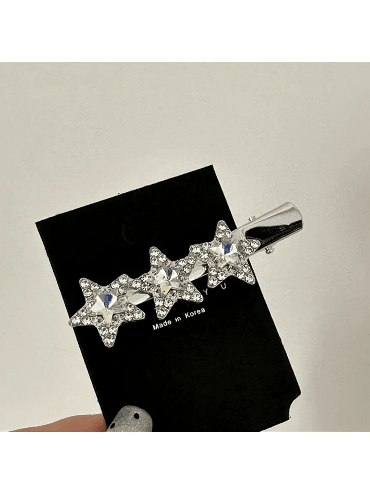 

Rhinestone Star Hair Clip For Women Alligator Claw Barrette Fashion Hair Accessory