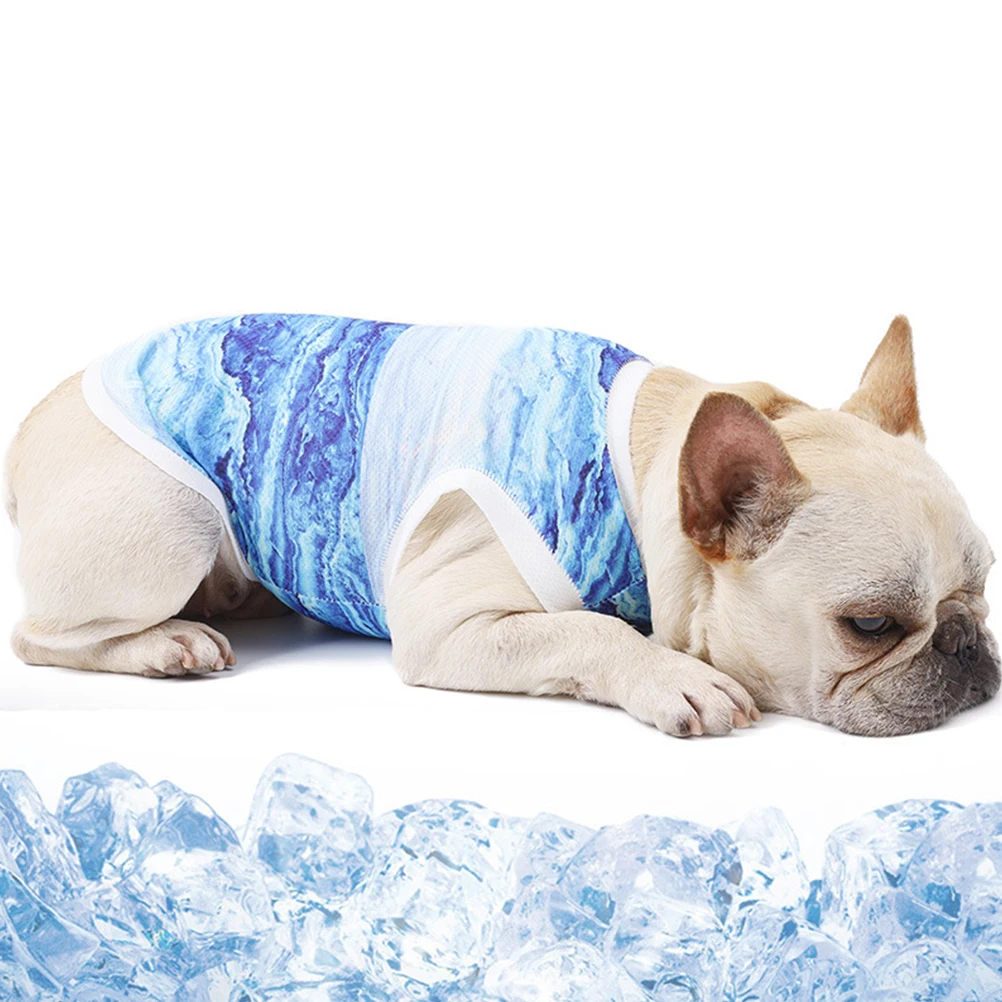 

Pet Cooling Vest Harness Lightweight Waistcoat Summer Clothing Vests Accessories Reusable Durable Dog Wear Pet Supplies Cooling