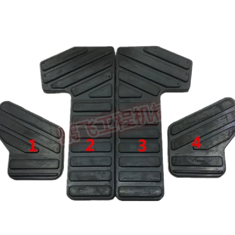 

For Hyundai R 150/215/225/305-7 Foot Pedal Walking Rest Foot Pedal Leather Rubber Sleeve Excavator Accessories