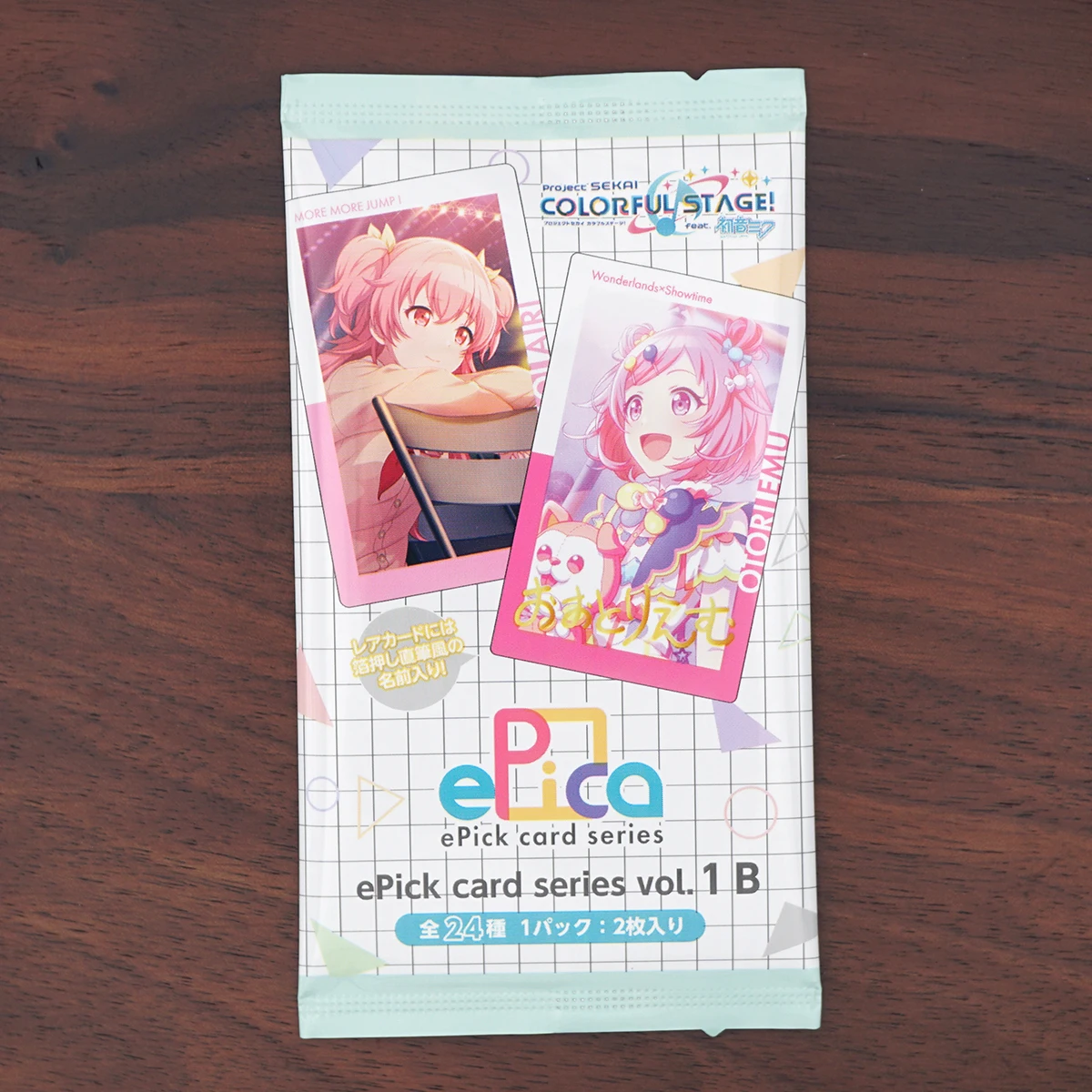 

Проект SEKAI, том... Карточка Epica PJSK EPICA с персонажами B-Game: MMJ, Минори, Айри, Шизуку, Эму, Нене, Руи