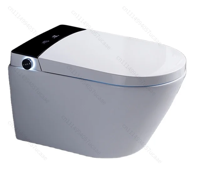 Intelligent European Wall Hung Ceramic Smart Toilet Concealed Tank Dual-Flush Gravity Flushing Certified Watermark for Bathroom