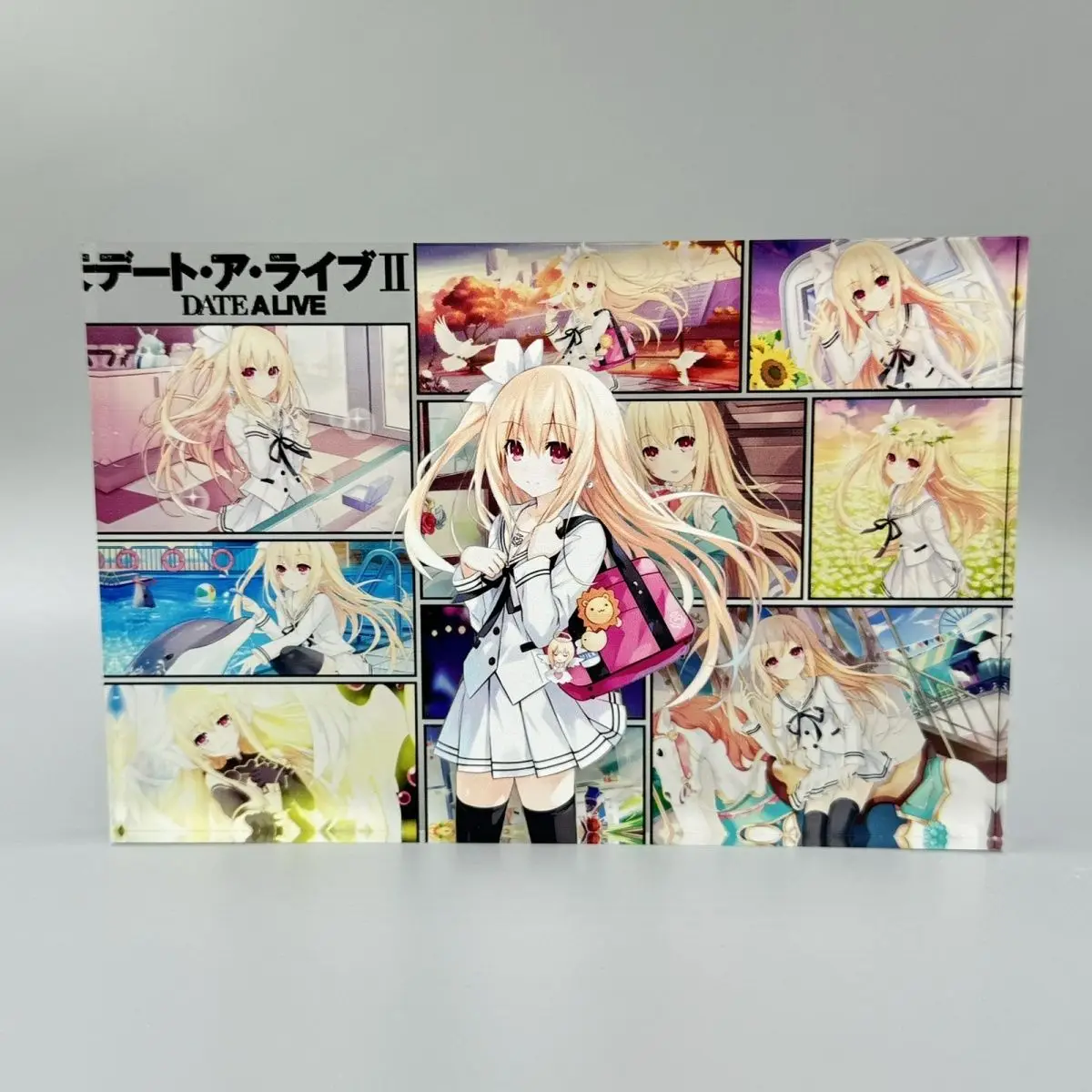 تاريخ لايف Tohka Kurumi Himekawa Yoshino Mayuri حامل أكريليك محيطي أنيمي مخصص طوب أكريليك عالي الشفافية #2