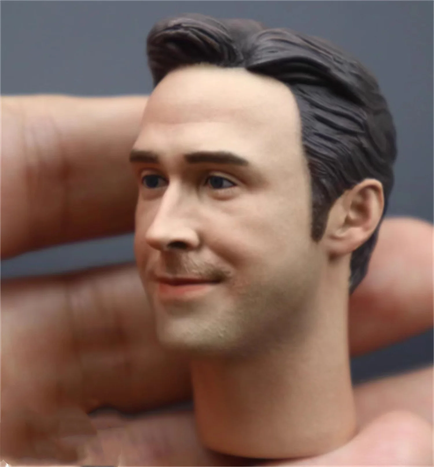 

Ryan Gosling Male Head Carving Sculpt Painted 1/6 Soldier Movie Model For 12'' Action Figure Body Doll TOys Collection