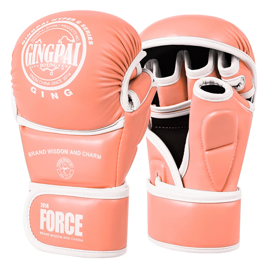 

Перчатки для ММА с открытой ладонью для спарринга и борьбы, боевые искусства для мужчин и женщин, детей ММА, бокс, муай-тай, перчатки для кикбоксинга