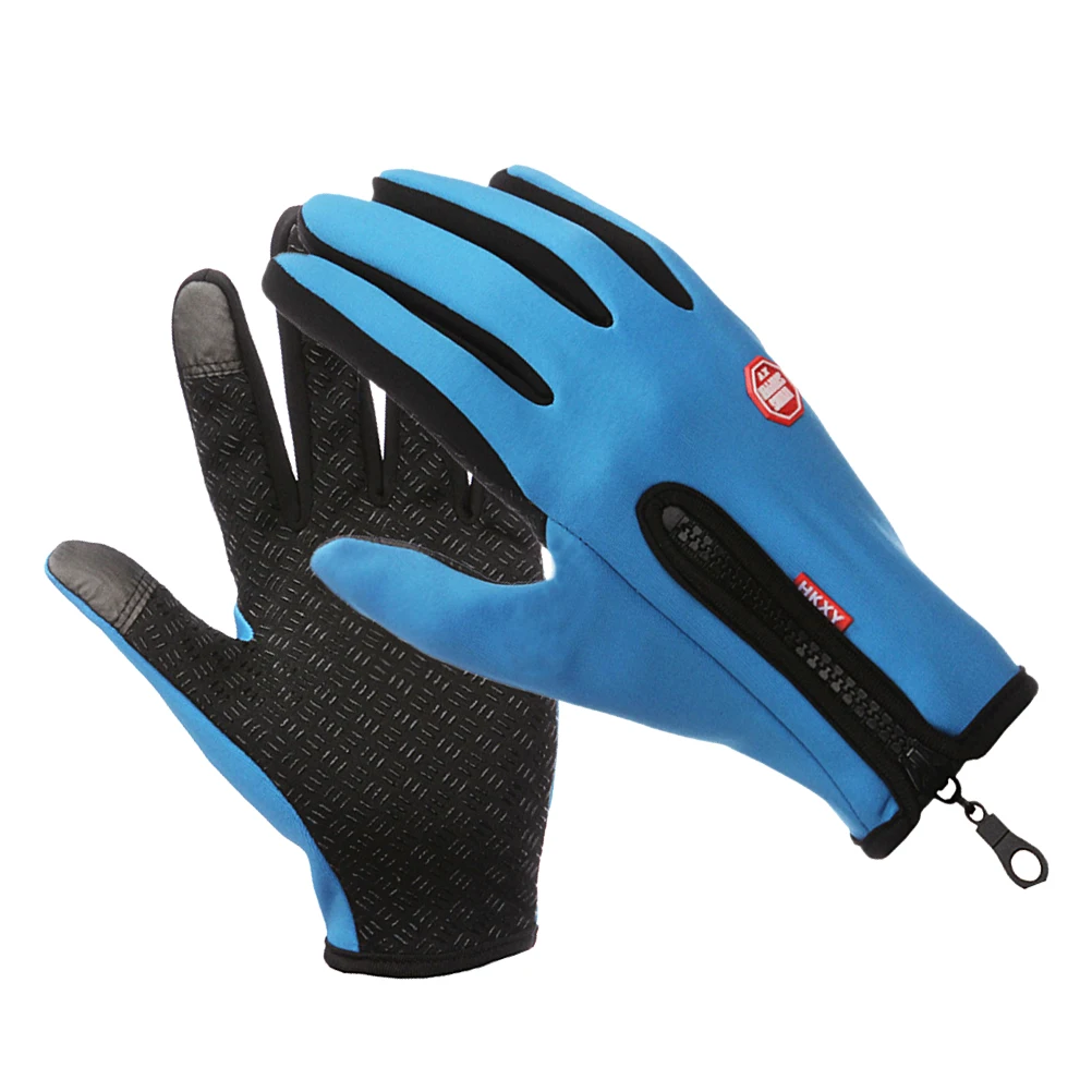 

Warm Gloves Thicken Design Durable Winter Outdoor Windproof Waterproof Bike Riding Cold Protection Screen Touch Gloves