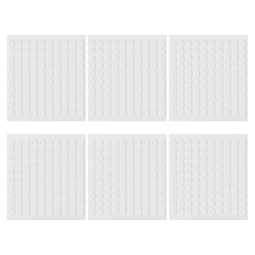 800 قطعة من الأكريليك على الوجهين لاصق النقاط قوية عالية اللزوجة شفافة Traceless للمنزل مكتب ملصقات جدار ديكور الصور
