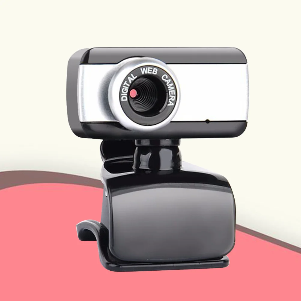 

Adjustable Webcam Camera with Microphone High Precision USB Recording 480P Focal Length