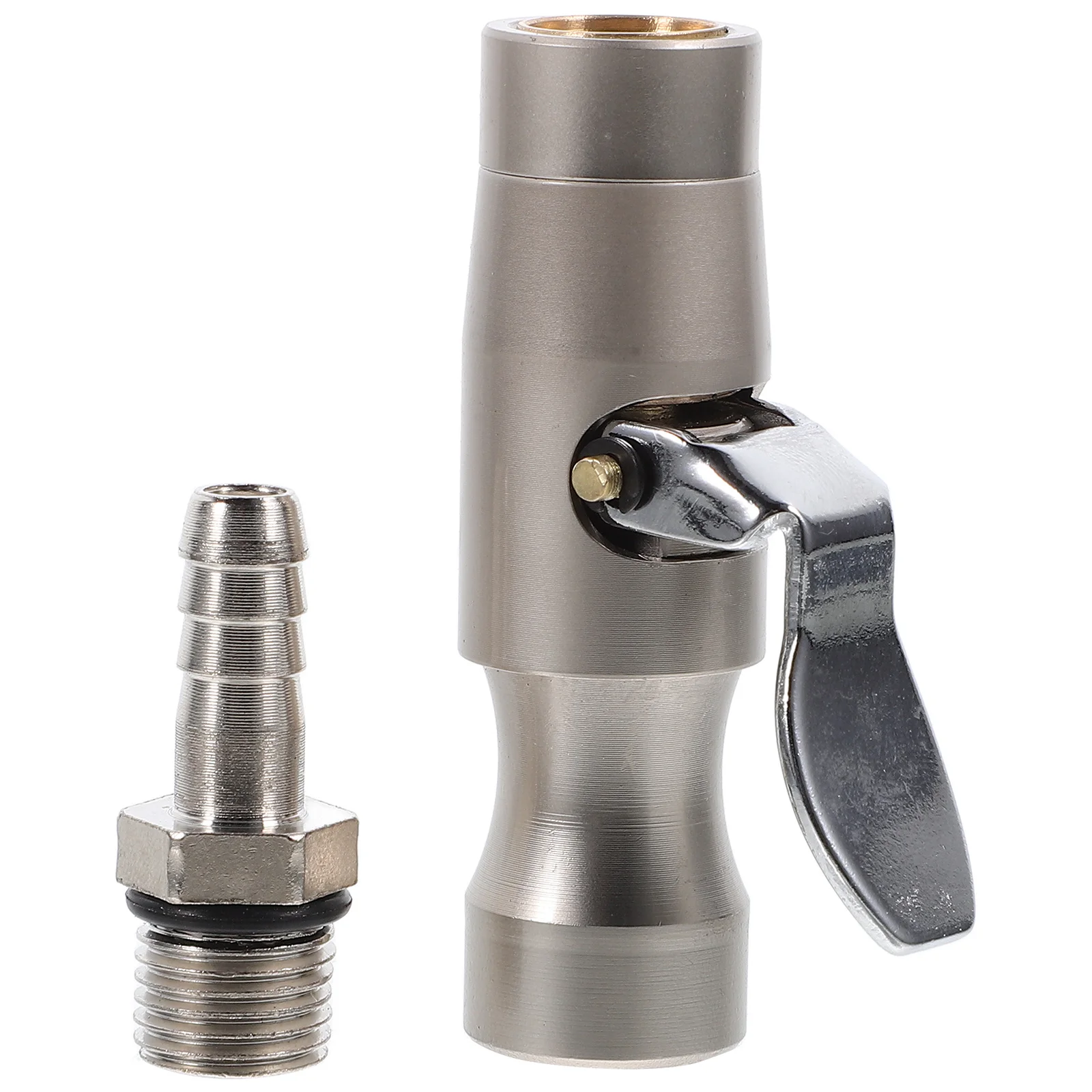 

Self-Locking Air Duty Tire Inflator Nozzle For Car Motorcycle Bike Valve Adapter Pump Thread Nozzle Set