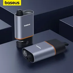 Baseus-martillo de seguridad de emergencia para coche, cortador de cinturón de seguridad en forma de U 3 en 1, interruptor de ventana, Escape con lámpara de emergencia, accesorios para coche