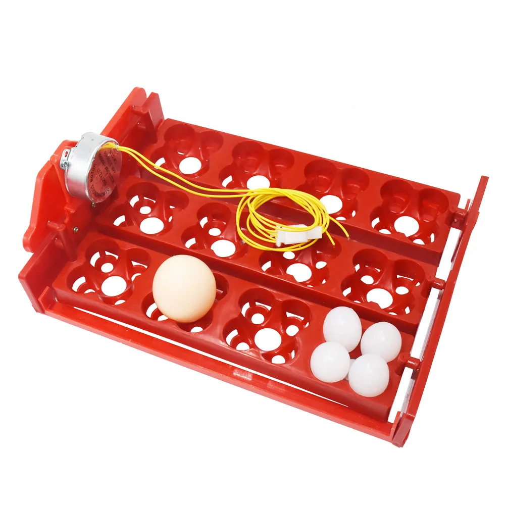 12 Eggs/48 Birds Eggs Incubator Turn Eggs Tray 220V / 110V / 12V Motor Chicken Bird Hatching Equipment DIY Incubator Accessories