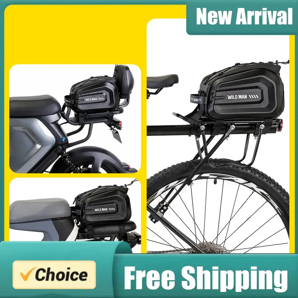 

Велосипедная сумка из ЭВА с жестким корпусом, 4 л, многофункциональная, для заднего сиденья, большая вместимость, водонепроницаемая, аксессуары для горных и шоссейных велосипедов