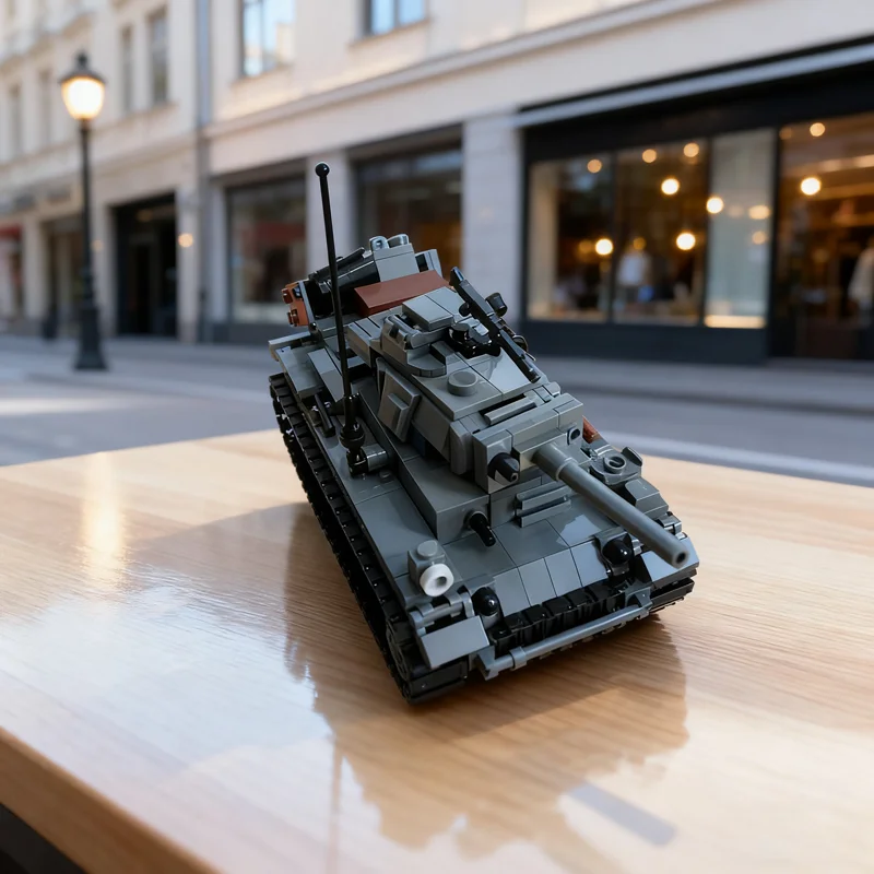 

532pcs MOC Panzer Iii Ausf F Model Building Blocks Architecture DIY Toys Idea Festival Gift Creative Education Brick Birthday