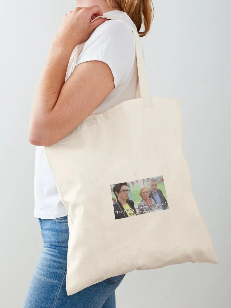 

Great British Bake Off Funny Mary Berry Meme Tote Bag eco bag folding shoping bag canvas tote