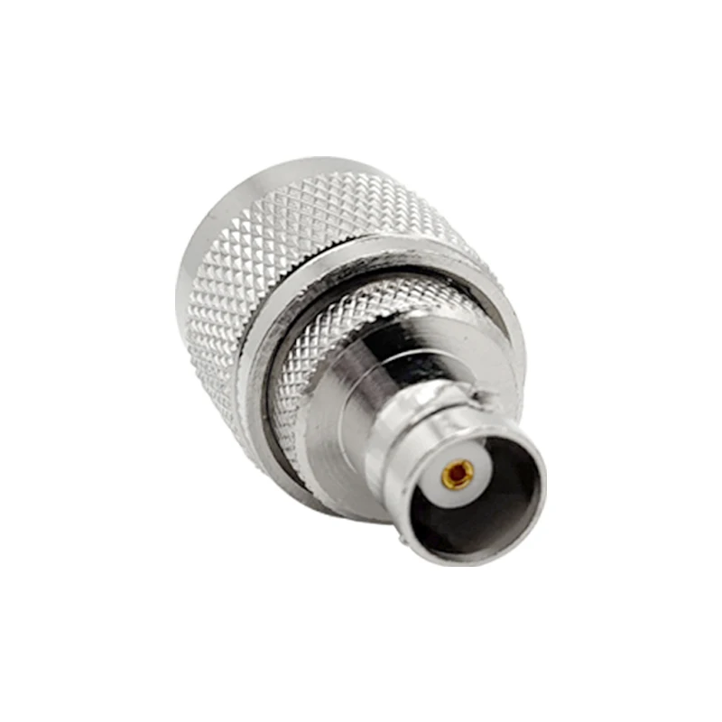 Connector Adapter BNC Female Jack to UHF PL259 Male Plug Straight RF Coaxial Converter Copper Nickel Plated