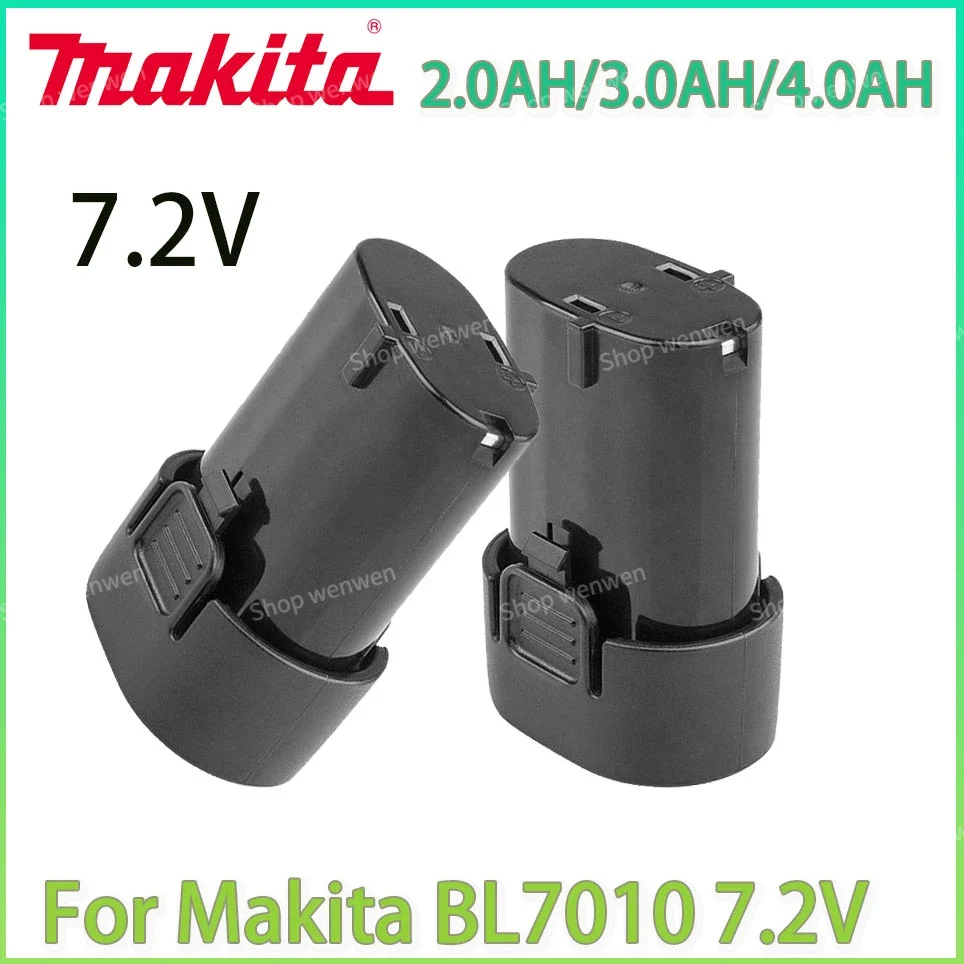 7.2V Makita BL7010 3000mAh Li-ion Battery Replacement 194355-4 TD020 TD020D TD020DS DF330D ML704 TD090D Power Tools