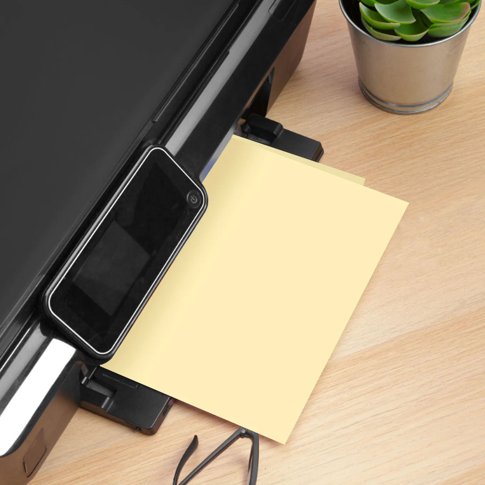 100Pcs Pet High Adhesion Waterproof Printer Sticker Paper Self Adhesive Label Paper for Office Printable Vinyl Stickers