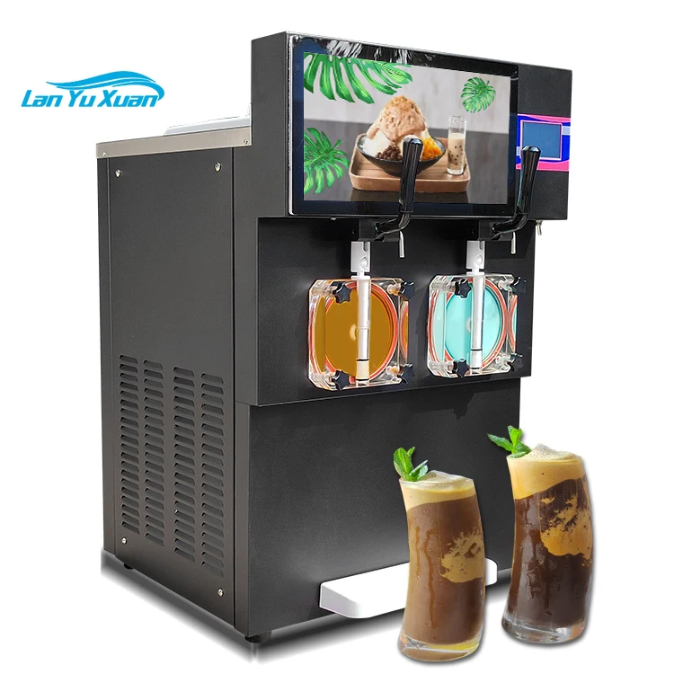 Kolice New Design Espresso Machines Iced Coffee Frozen Drink Commercial Vending Machine Soft Ice Cream Machine