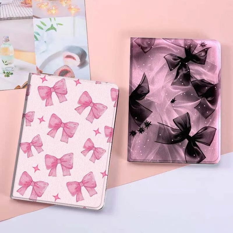

Pink Bow Pattern Art For Huawei MatePad Pro Air 12 X Honor Pad 8 V8 9 13 GT GT2 3 12.6 13.3 Inch Tablet Case
