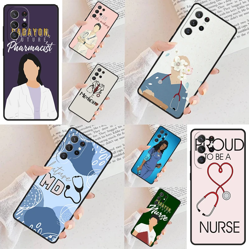 Nurse Medical Medicine Health Cell Phone Case for Samsung Galaxy S26 Ultra S25 S24 S23 S22 S21 S20 Note10 Cover