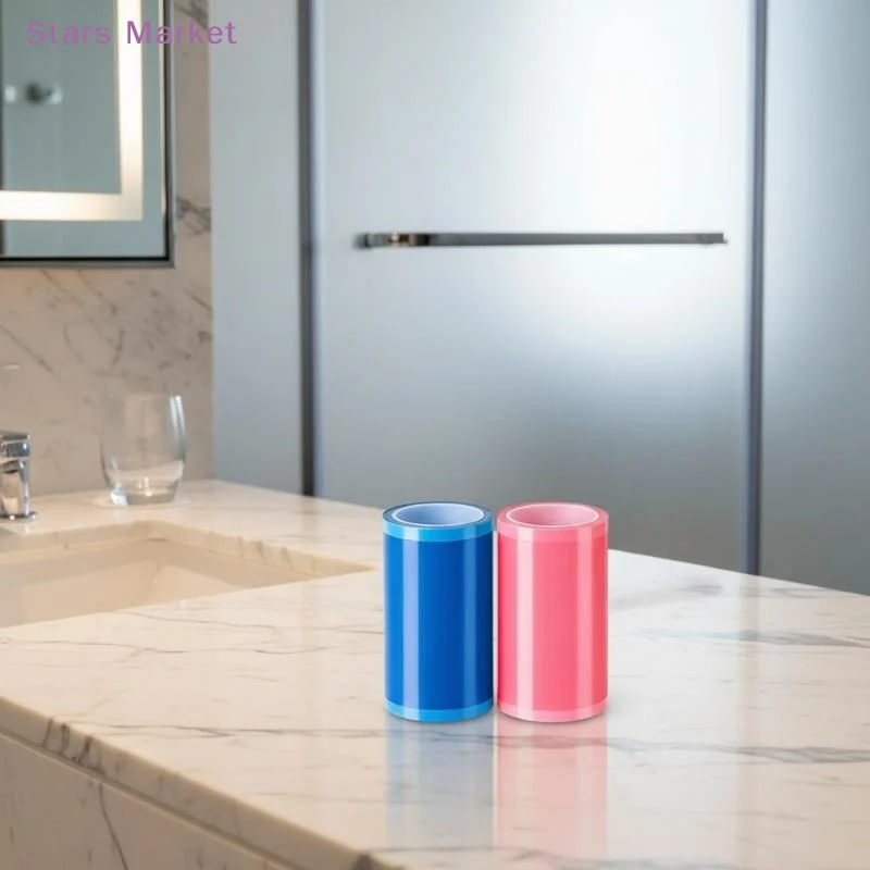 Disposable Hygiene Film Dental Blue Film Toilet Seat Bathtub Barrier Sheet For Travel Hotel Hygiene-Conscious Users