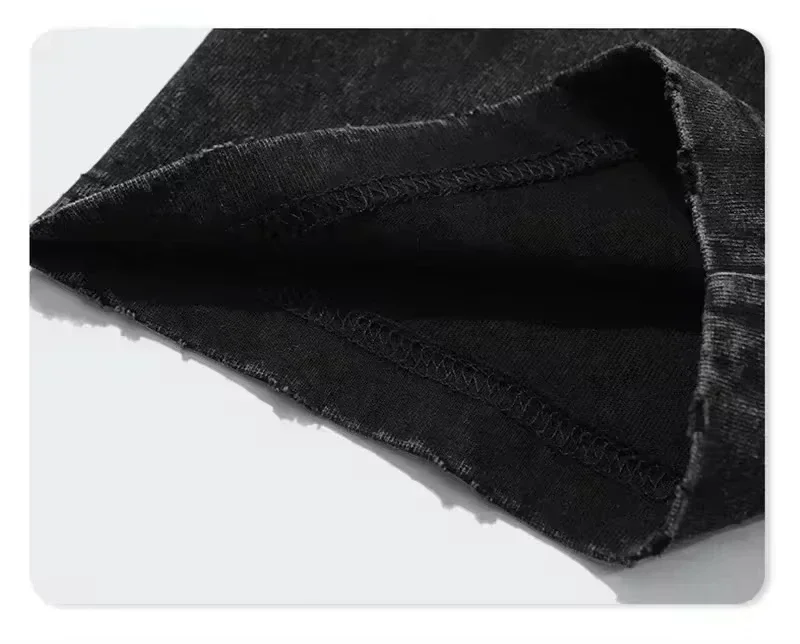 نيك يونغ كرة القدم الأمريكية قميص الشارع الهيب هوب شيك خمر طباعة صنع قديم غسل القطن الثقيل قصيرة الأكمام Ins Y2k الساخن بيع