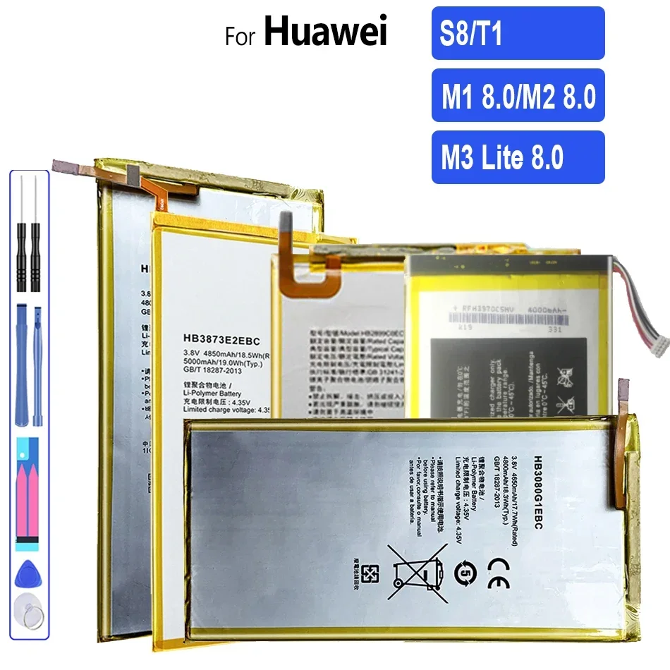 Аккумулятор HB3080G1ECW для Huawei MediaPad M1 M2 M3 T1 8,0 S8
