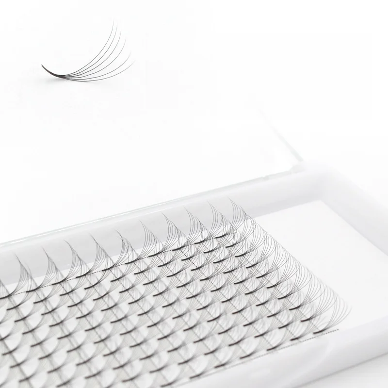 

Долговечные 4D 5D 6D готовые пучки ресниц, объемные пучки Promade, русские пучки для наращивания ресниц, 120/320 пучков x 10 лотков