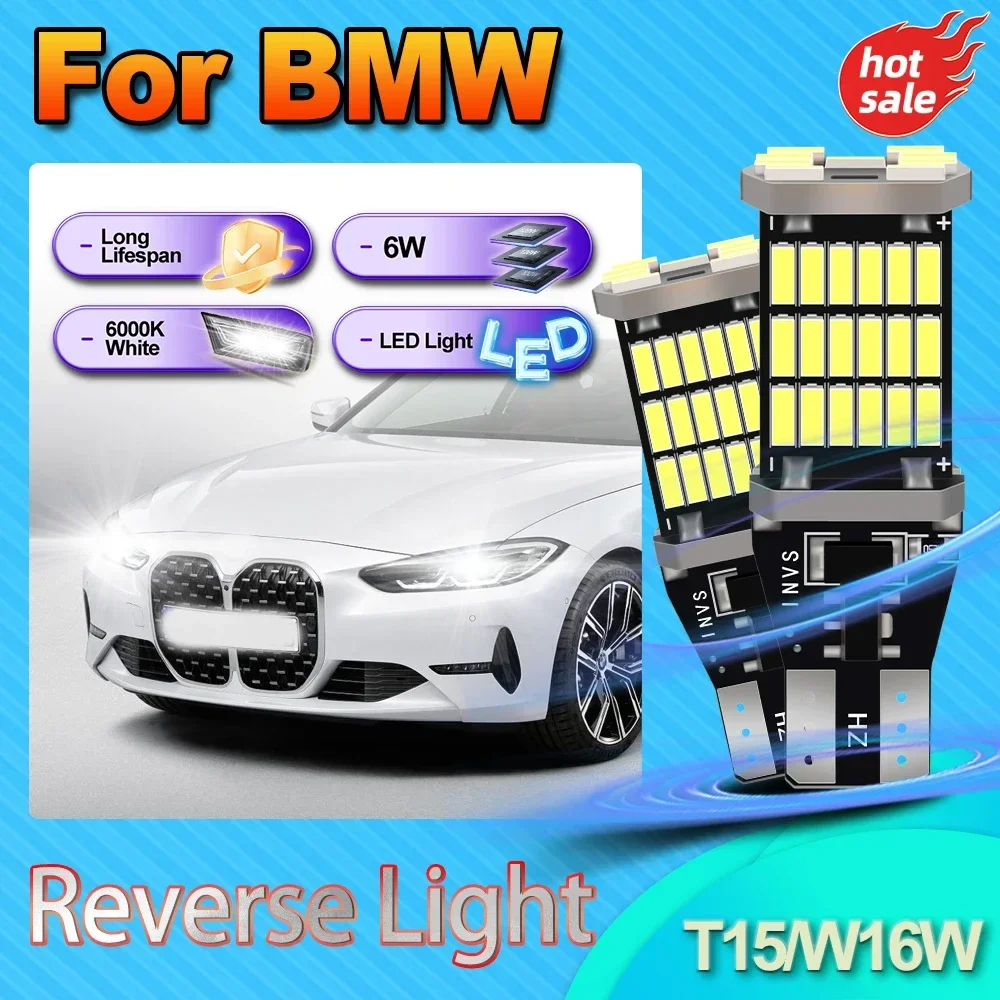 

T15 Backup Lamp Bulb W16W Reverse Light Ampoule Long Lifespan For BMW F25 X3 E89 Z4 E92 F06 F07 F10 F12 F13 E81 1 3 5 6 7 Series