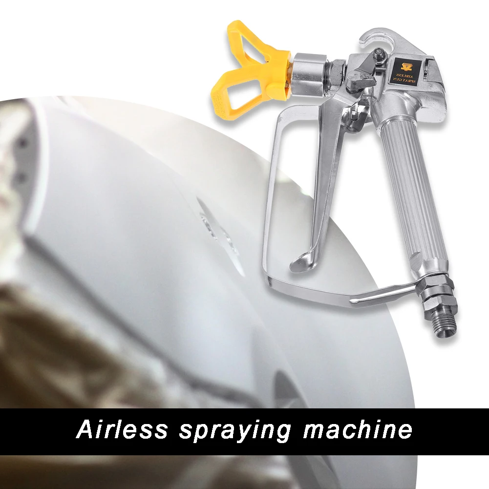 Tungsten Steel Spray Gun 3600psi Quick Edge Airless Paint Sprayer Universal Spraying Guide Machine Power Accessories