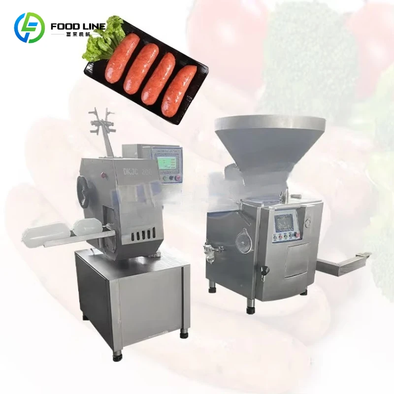 Customized 25 L Smoke Automatic Vacuum Russian Usage Stuffer and Filler Make Machine with Twister